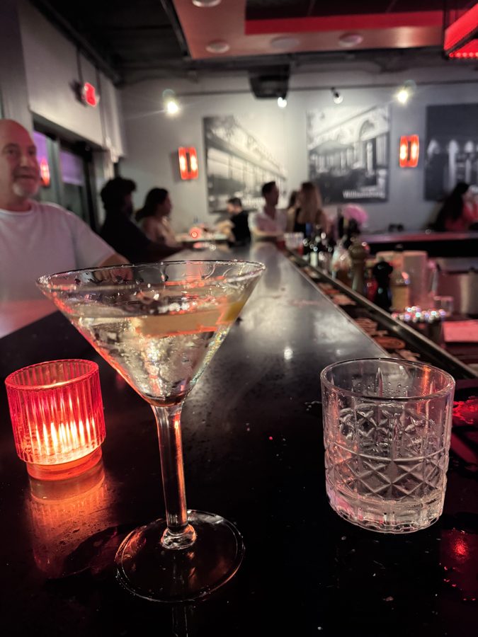 People at a bar